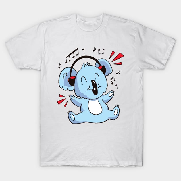 Cute Koala T-Shirt by MajorCompany